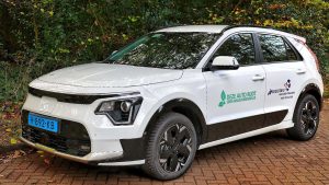 Een auto van de Regiotaxi
